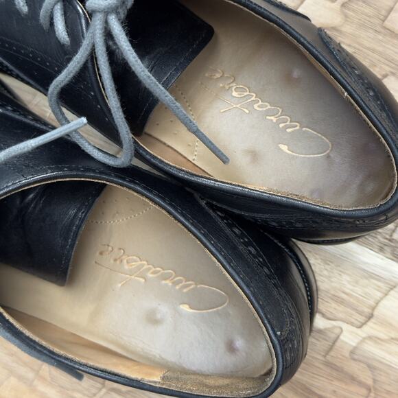 Curatore Mineo Wingtip Oxfords Derby Leather Casual Men’s Size 10 - Picture 5 of 7